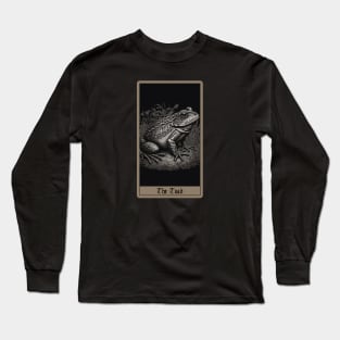 The Toad Tarot Card Long Sleeve T-Shirt